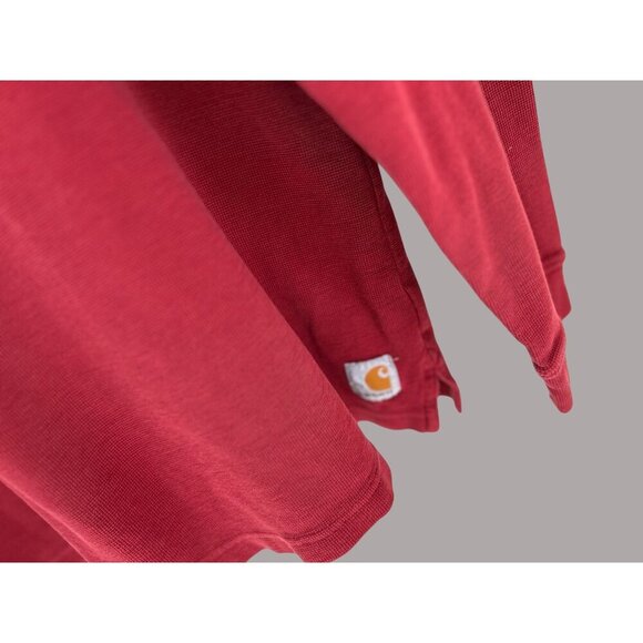 Carhartt Mens Large Sweatshirt Terry Cotton Workwear - Picture 4 of 7